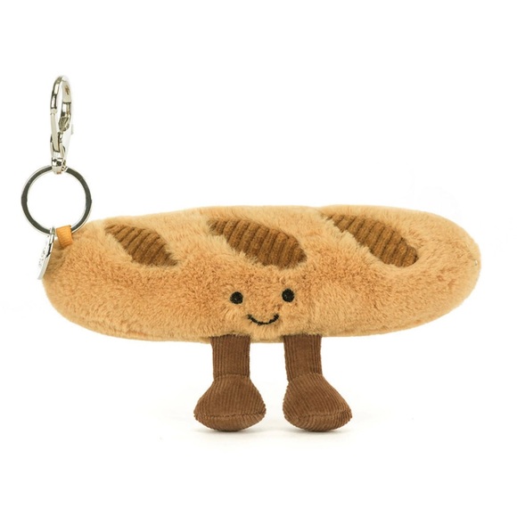 Jellycat Accessories - Jellycat Amusables Baguette Bag Charm